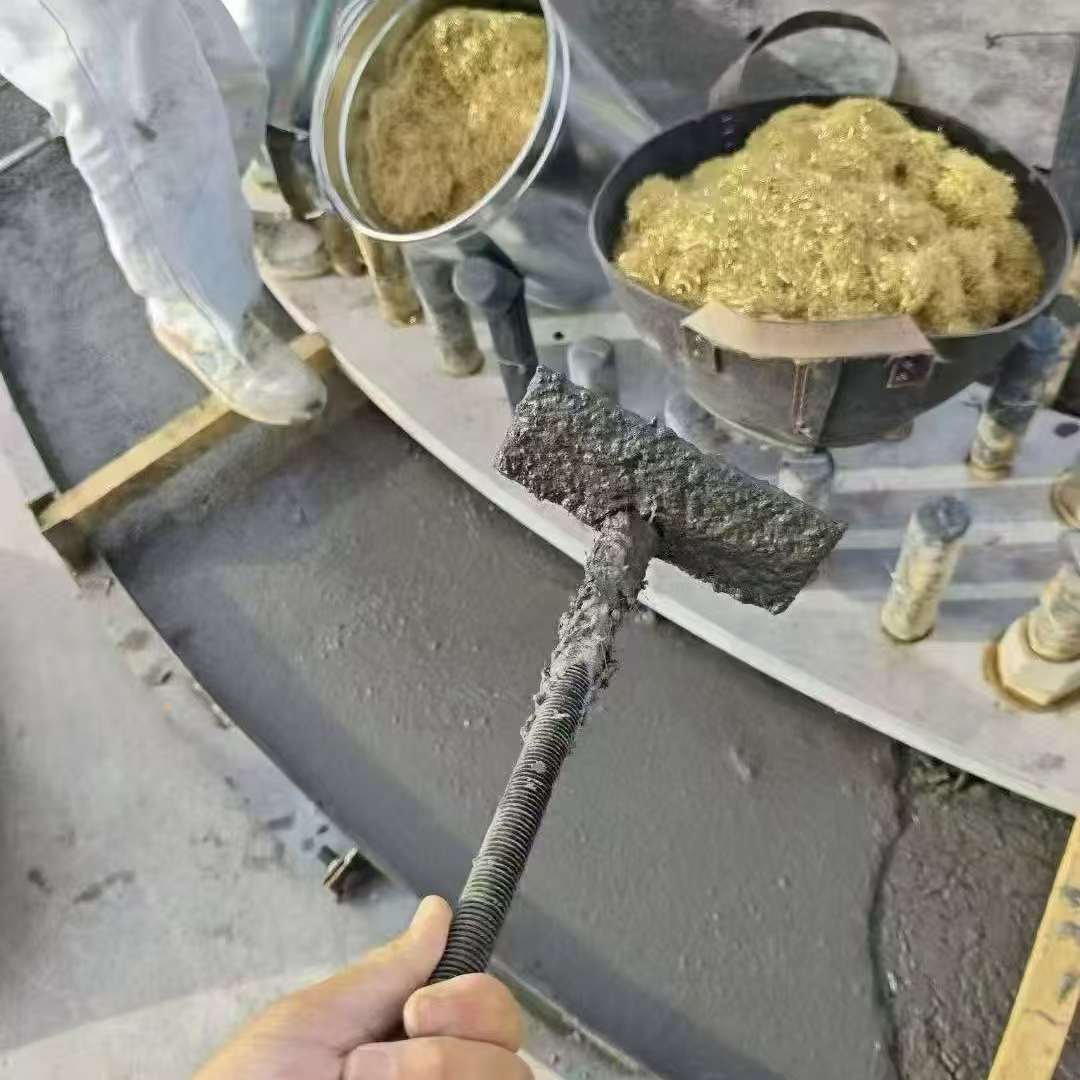 邹城C120钢纤维高强无收灌浆料 轧机压缩机汽轮机发电机锻压设备底座灌浆材料